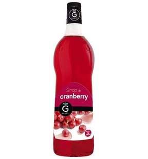 Sirop de cranberry Gilbert 70CL